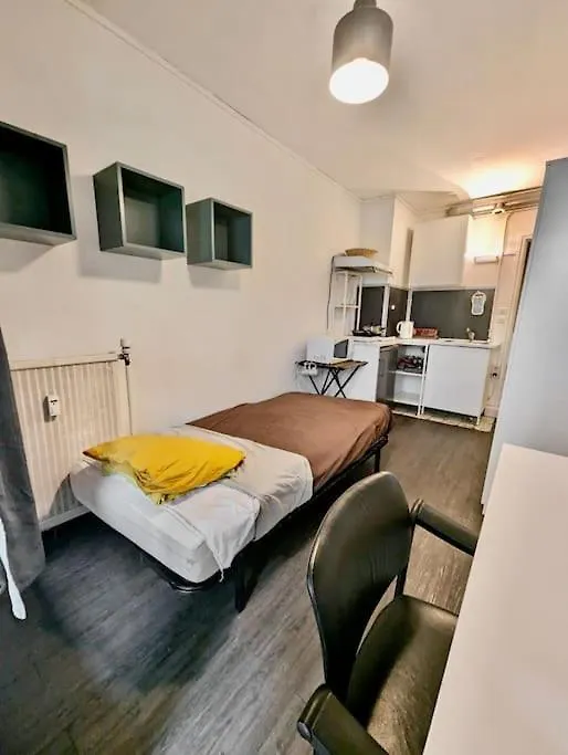Apartment T1 Centre - Calme & Tout Equipe Avec Parking Gratuit Grenoble France