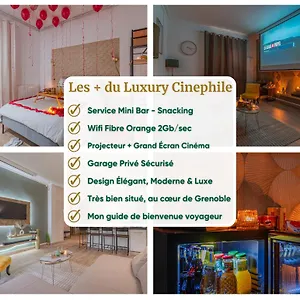 Luxury Cinephile - Netflix - 2 Balcons - Garage Prive - Minibar Grenoble